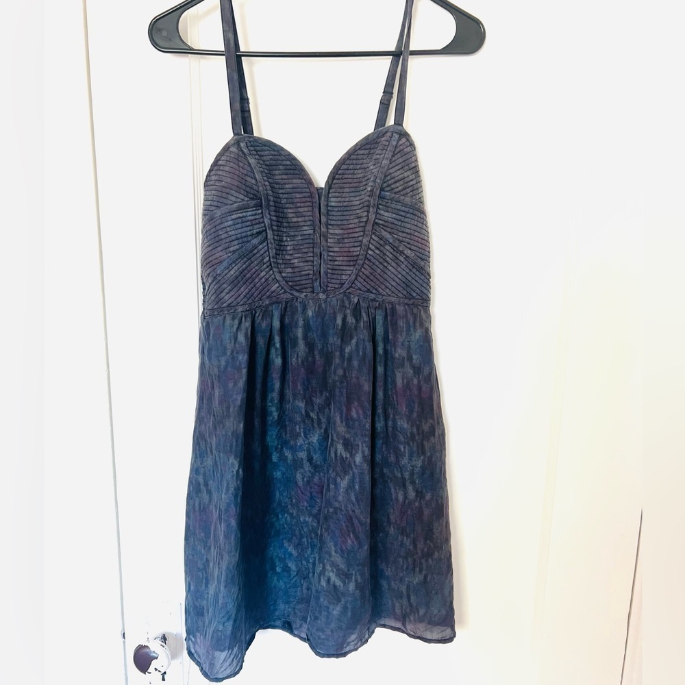 Twelfth street by Cynthia Vincent Womens  Silk Scallop Dress Size 8